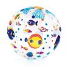 Djeco 0170 Felfújható labda, ∅ 35 cm - Halacskák - Fishes ball